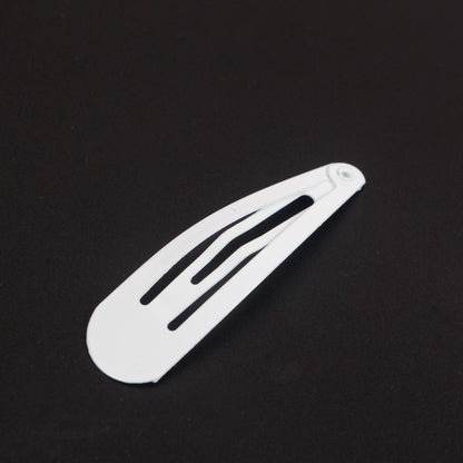 BB Clip 5CM Kids Guangzhou Quality Spray Paint Colorful Teardrop Clip Colorful Side Clip Set Oil Drop Hair Clip Set