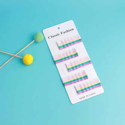 Colorful Barrette Hairpin Cute Kids Hair Clip Hair Accessory Bangs Side Clip