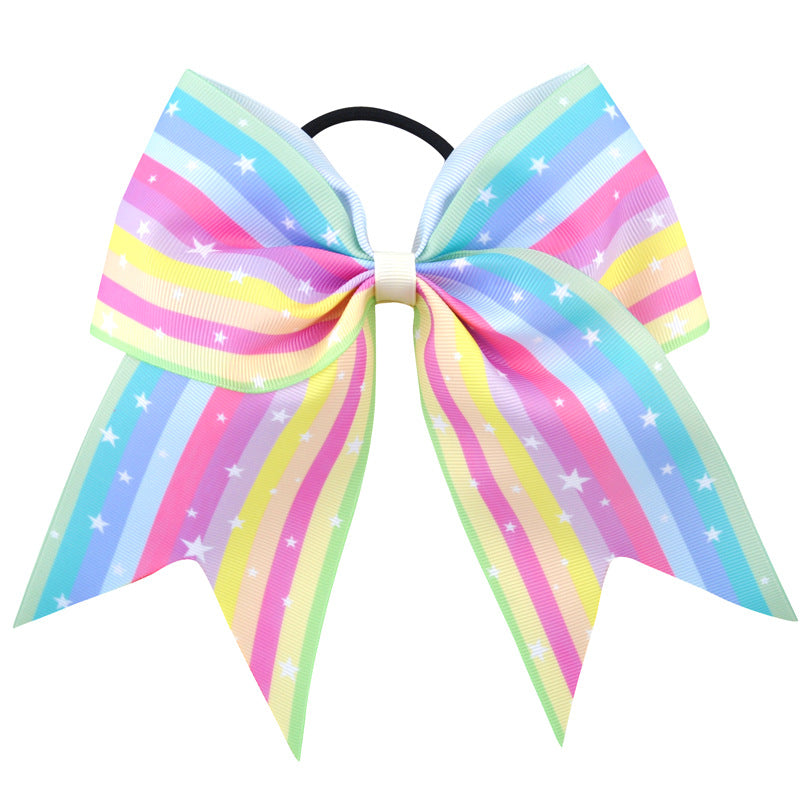 Kids Head Accessory 8 Bow Elastic Band