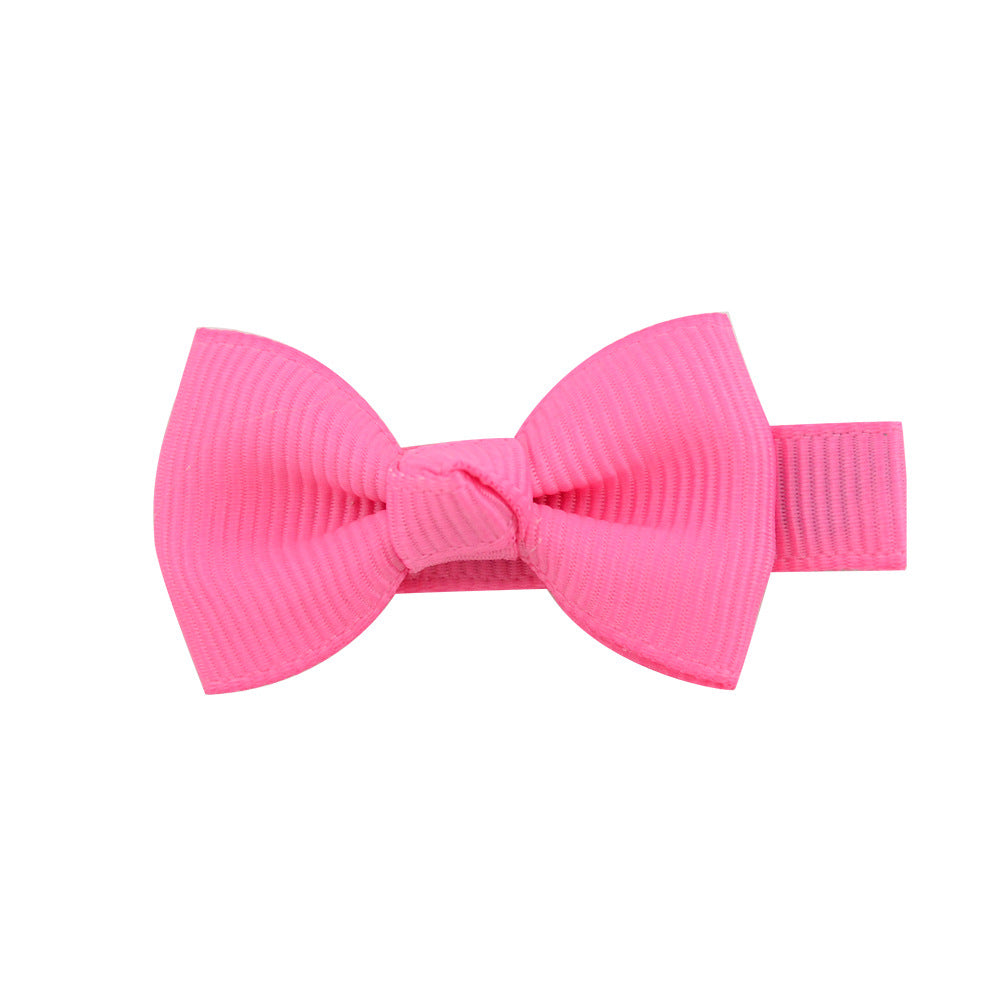 Kids 20 Handmade Cute Bow Hair Clip Hairpin 795