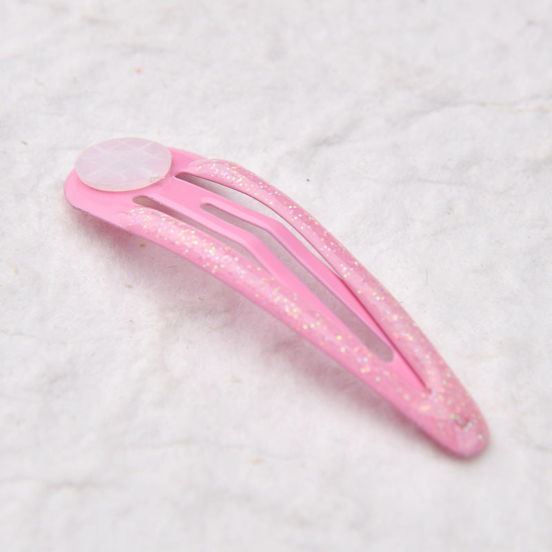 5cm BB Clip Accessory Colorful Kids Hair Clip Side Clip Teardrop Clip