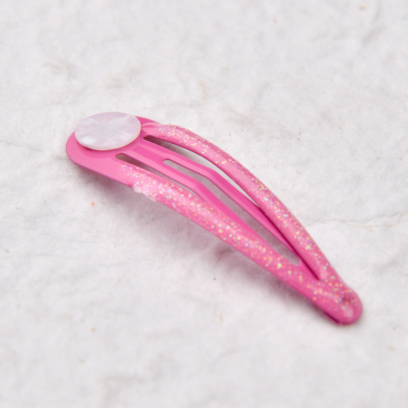 5cm BB Clip Accessory Colorful Kids Hair Clip Side Clip Teardrop Clip