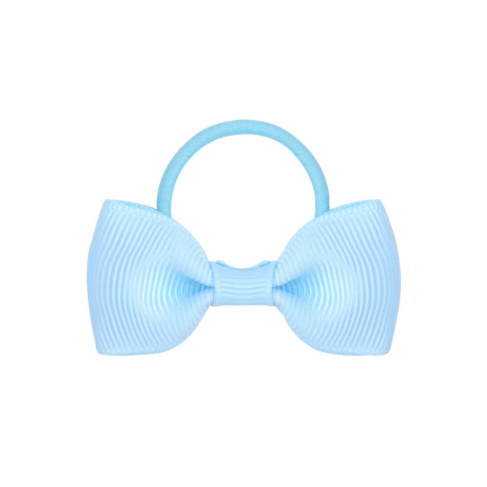 Bow Hair Tie Girl Headband Hair Tie Elastic Band Head Accessory 201