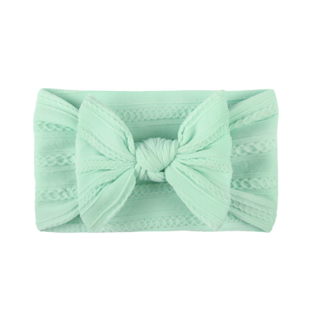 Nylon Kids Head Accessory Bow Hair Band