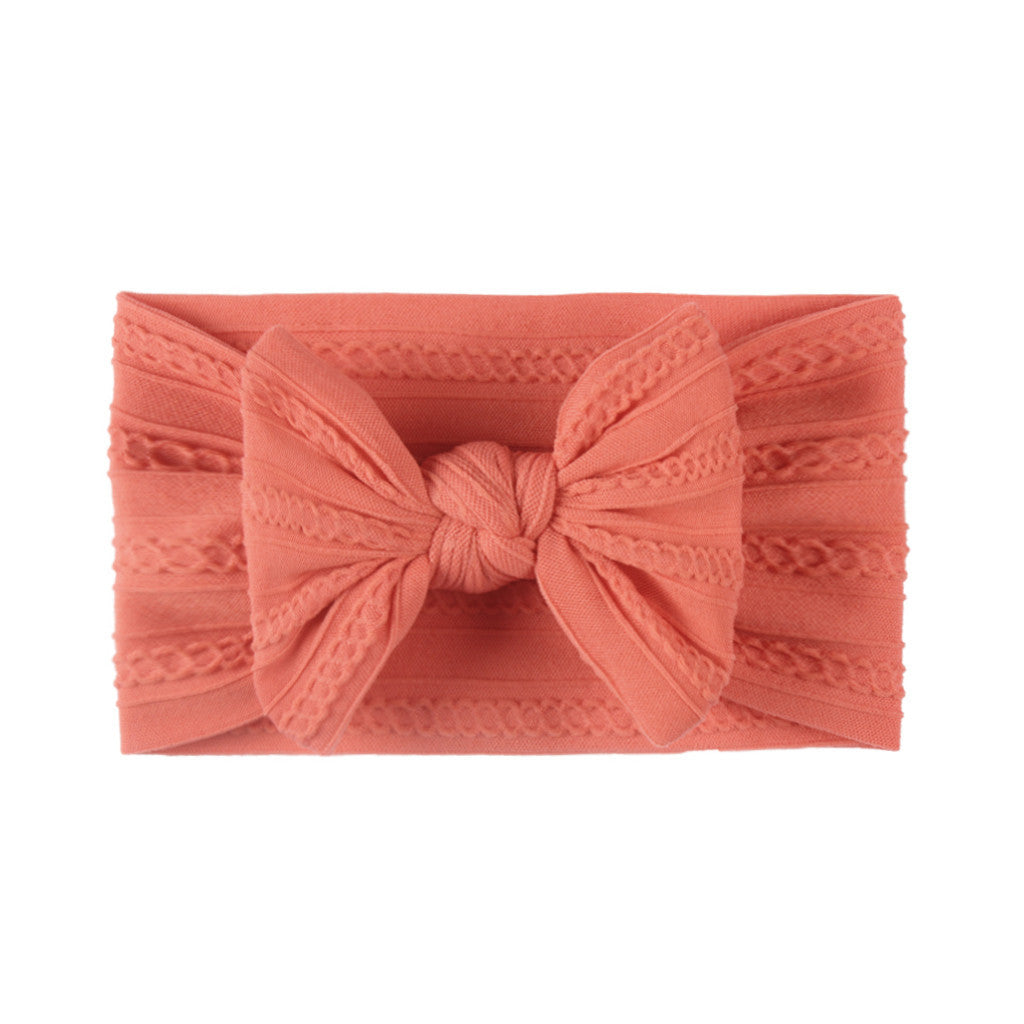 Nylon Kids Head Accessory Bow Hair Band