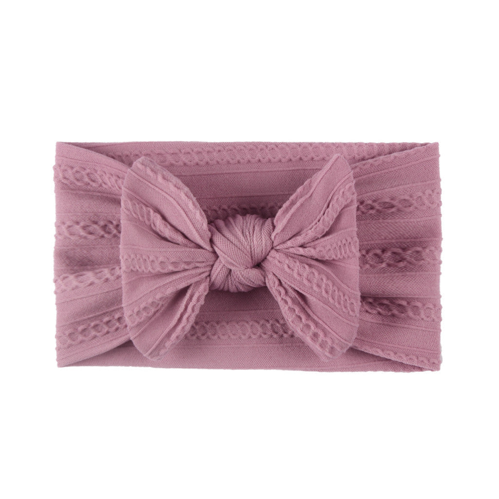 Nylon Kids Head Accessory Bow Hair Band