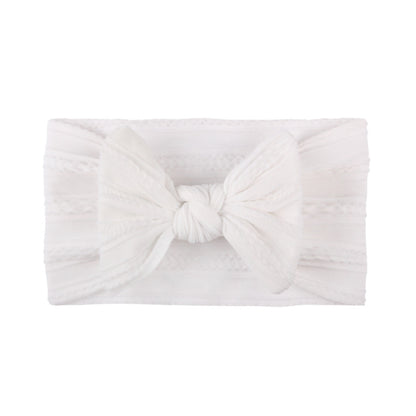 Nylon Kids Head Accessory Bow Hair Band