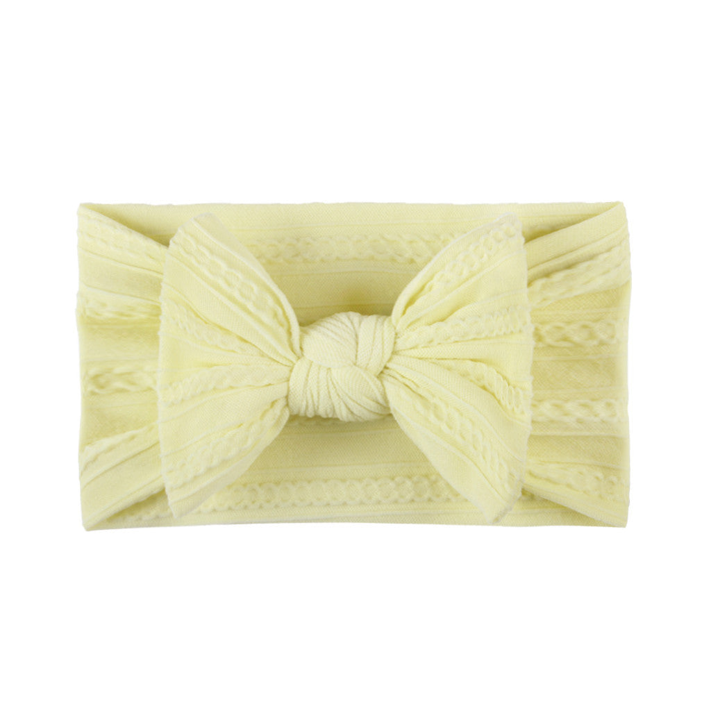 Nylon Kids Head Accessory Bow Hair Band