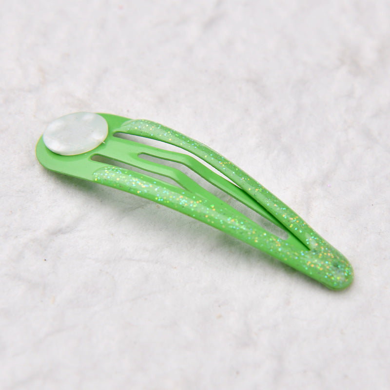 5cm BB Clip Accessory Colorful Kids Hair Clip Side Clip Teardrop Clip