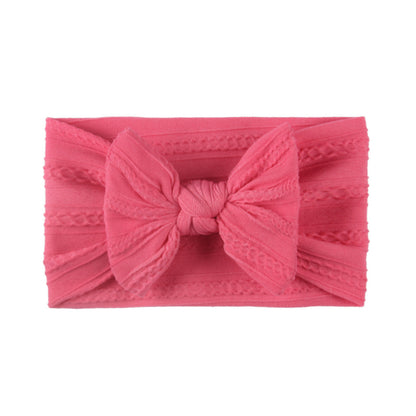 Nylon Kids Head Accessory Bow Hair Band