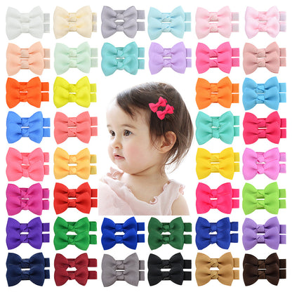 Kids 20 Handmade Cute Bow Hair Clip Hairpin 795