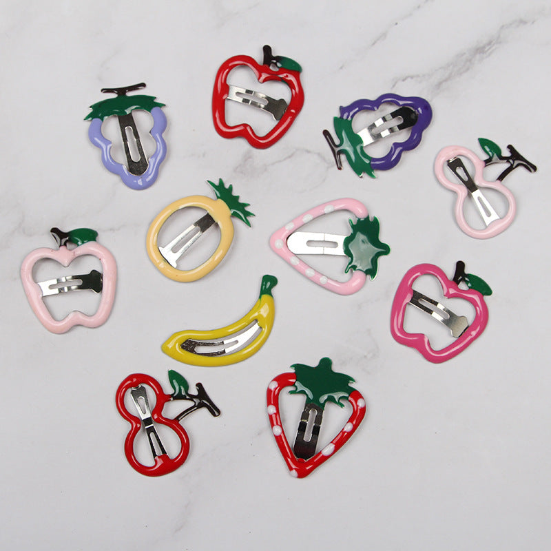 Kids Cartoon Cute BB Clip Kids Hair Clip Hairpin Bangs