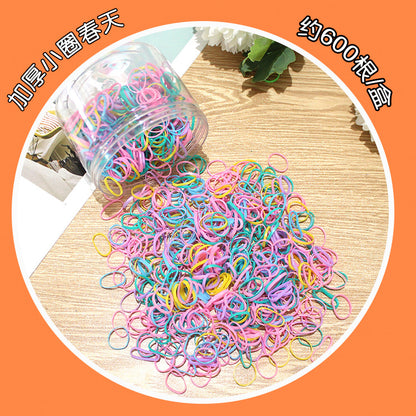 Elastic Band Kids Headband Black Hair Tie