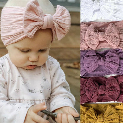 Nylon Kids Head Accessory Bow Hair Band