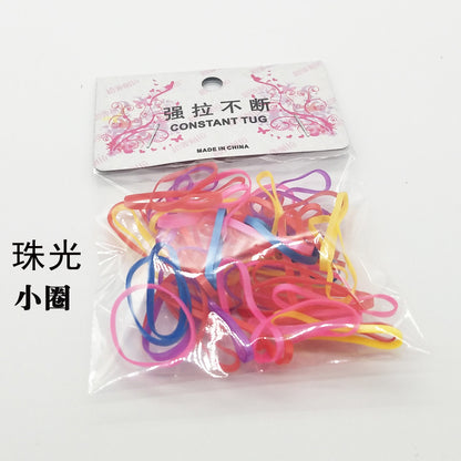 sj926 Elastic Band Kids Hair Tie Colorful Elastic Band 2