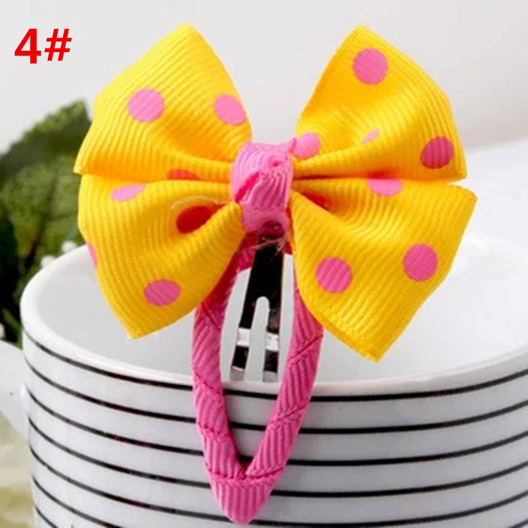 Flower Bow Hair Clip Hairpin Headband Kids Hair Accessory Head Accessory