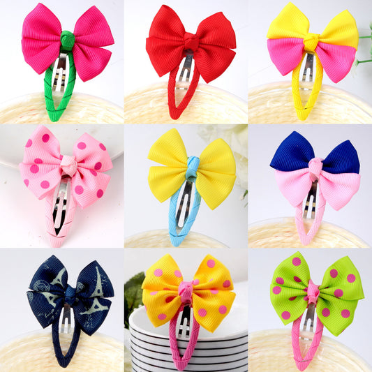 Flower Bow Hair Clip Hairpin Headband Kids Hair Accessory Head Accessory