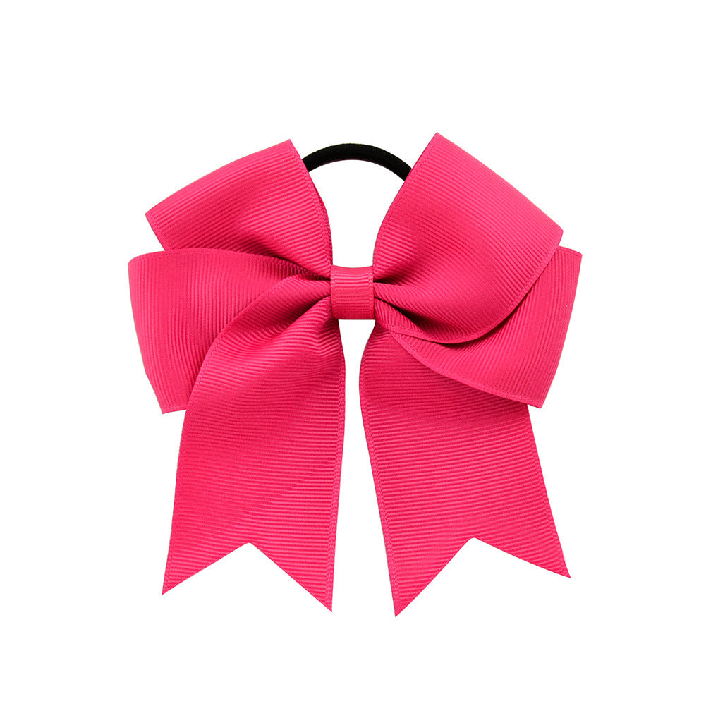 4.5 Bow Hair Tie Kids Head Accessory 637