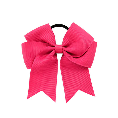 4.5 Bow Hair Tie Kids Head Accessory 637