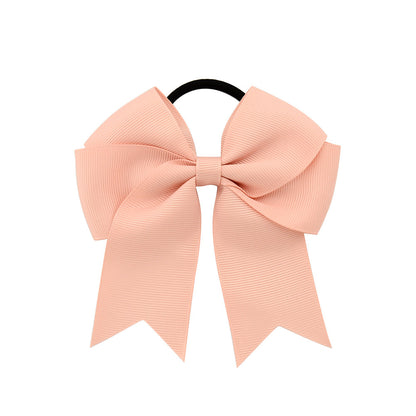 4.5 Bow Hair Tie Kids Head Accessory 637