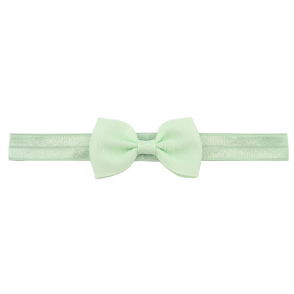 644 Kids Bow Hair Band Small Bow Elastic Headband