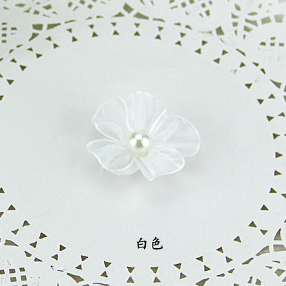 Handmade Pearl Kids Hair Accessory Head Accessory