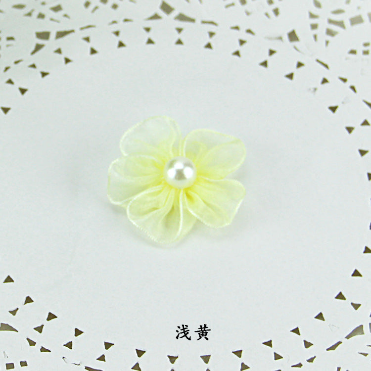 Handmade Pearl Kids Hair Accessory Head Accessory