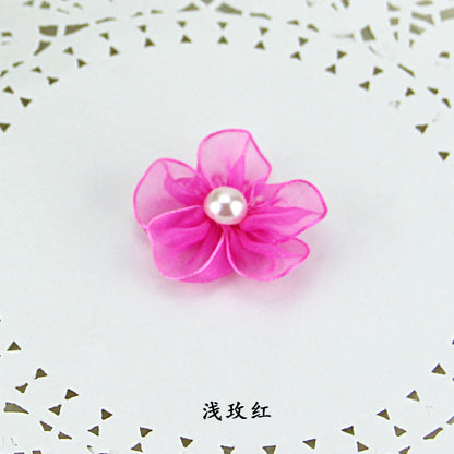 Handmade Pearl Kids Hair Accessory Head Accessory