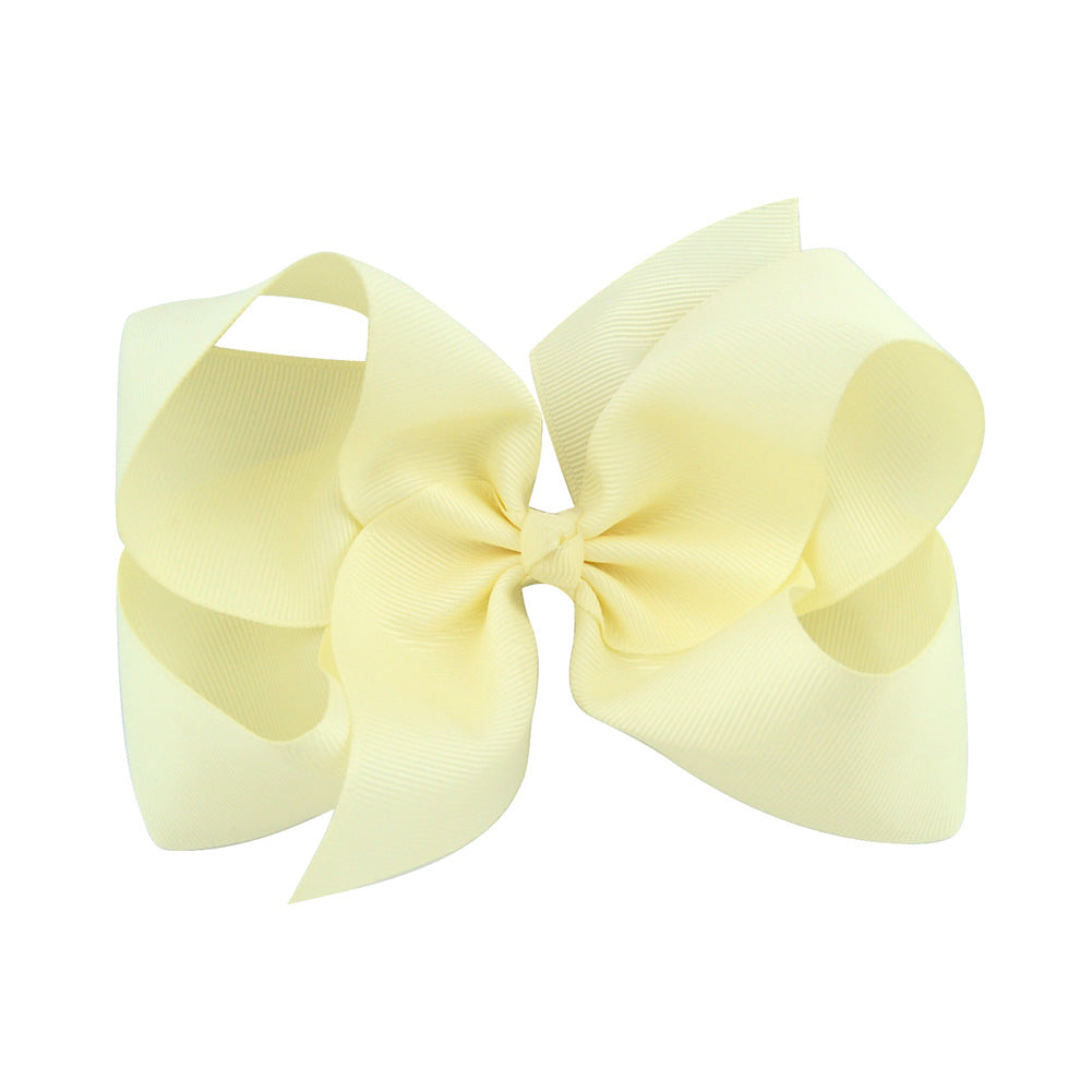 6 Kids Bow Hair Clip Head Accessory 588