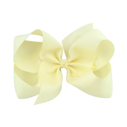 6 Kids Bow Hair Clip Head Accessory 588