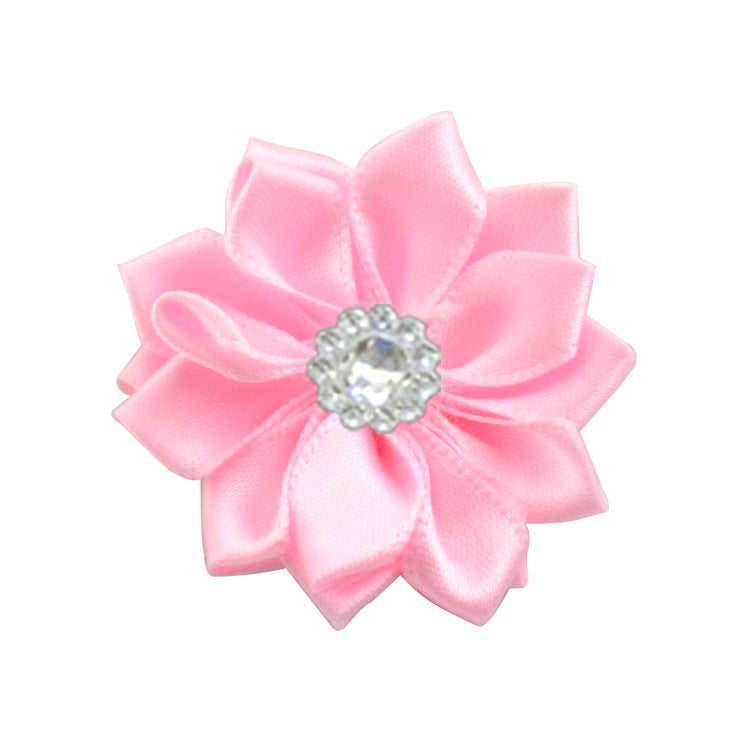 4 Acrylic Flower Kids Headband Hair Clip Accessory