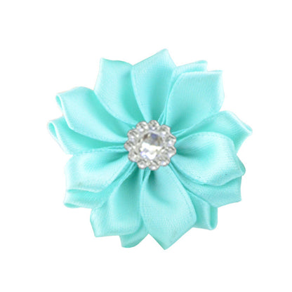 4 Acrylic Flower Kids Headband Hair Clip Accessory