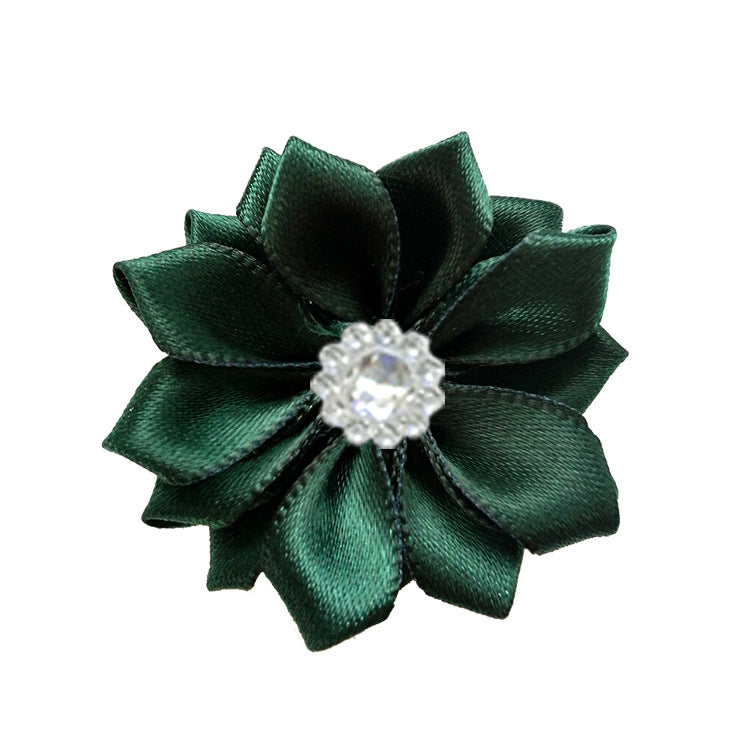 4 Acrylic Flower Kids Headband Hair Clip Accessory