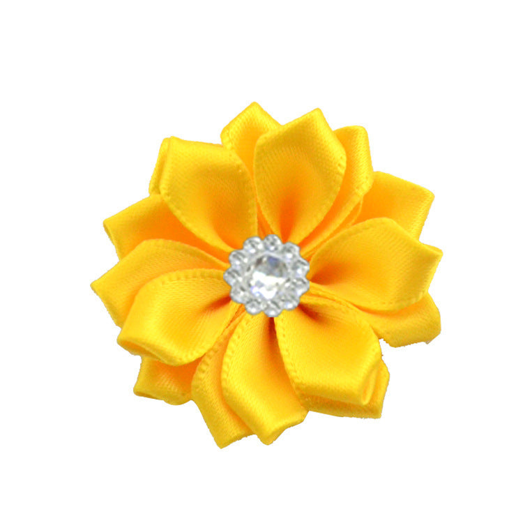 4 Acrylic Flower Kids Headband Hair Clip Accessory