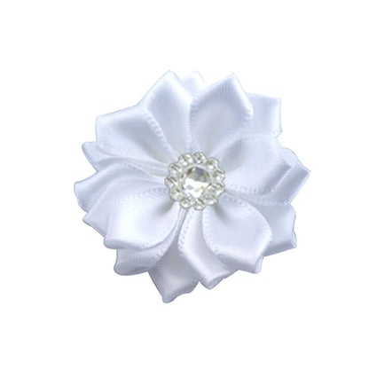 4 Acrylic Flower Kids Headband Hair Clip Accessory