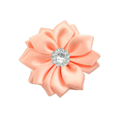 4 Acrylic Flower Kids Headband Hair Clip Accessory