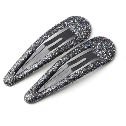 Glitter Hair Clip Head Accessory Colorful BB Clip Cute Kids Hair Clip Head Accessory Bangs Side Clip