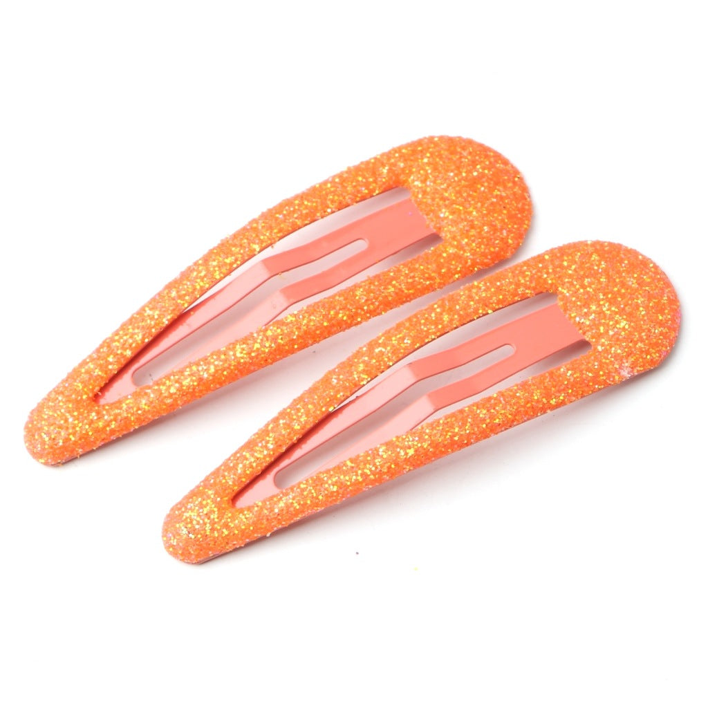 Glitter Hair Clip Head Accessory Colorful BB Clip Cute Kids Hair Clip Head Accessory Bangs Side Clip