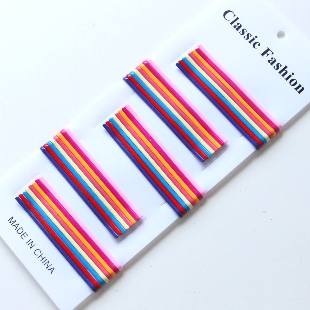 Colorful Barrette Hairpin Cute Kids Hair Clip Hair Accessory Bangs Side Clip