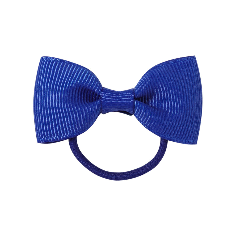 Bow Hair Tie Girl Headband Hair Tie Elastic Band Head Accessory 201