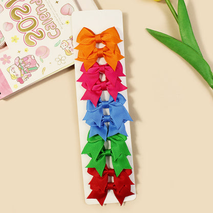 Baby Head Accessory Hairpin Hair Clip Hair Accessory Kids Bow BB Clip Hair Clip