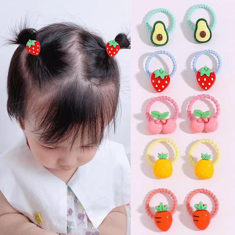 Small Kids Elastic Band High Elasticity Hair Tie Cartoon Hair Tie