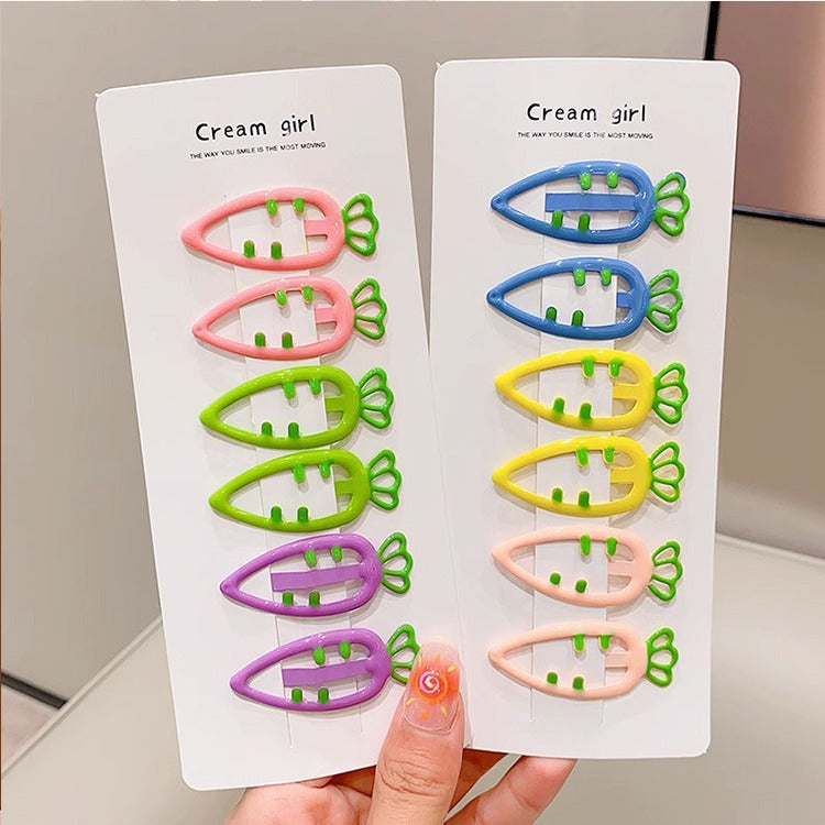 Hair Clip Kids Oil Drop BB Clip Cute Bangs Hair Clip Hair Accessory