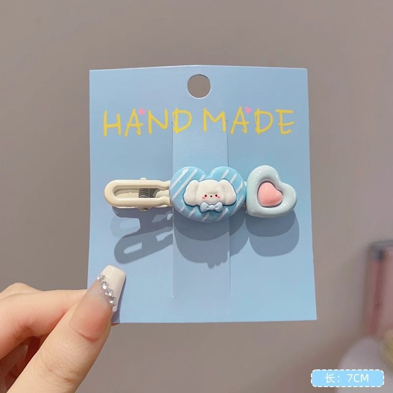 Bangs Clip Kids Flyaway Hair Head Accessory Cute Star