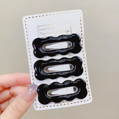 Hair Clip Side Bangs Hair Clip Heart BB Clip Kids Hairpin Head Accessory