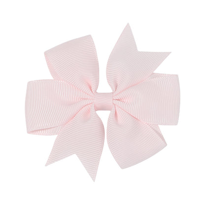 Handmade V Bow Hair Clip Hair Accessory Kids Head Accessory 564