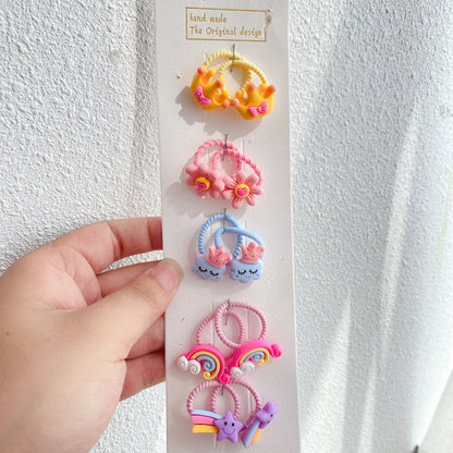 Cute Elastic Band Baby Hair Accessory Head Accessory Hair Tie Hair Tie Headband Kids Girl