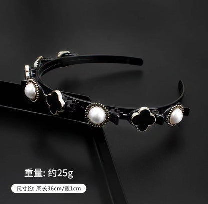 Braiding Hair Clip Flyaway Hair Head Accessory Kids Pearl