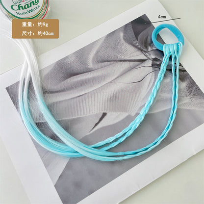 Head Accessory Kids Hair Accessory Colorful Braiding Hair Tie