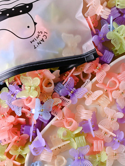 Hair Clip Forehead Bangs Side Mini Hair Clip Cute Flyaway Hair Colorful Hairpin Head Accessory Clip